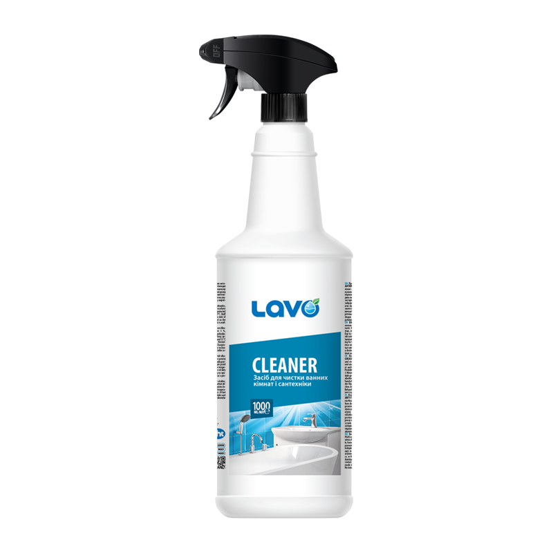 Професійний засіб для чистки ванних кімнат LAVO® CLEANER, пл. 1000 мл